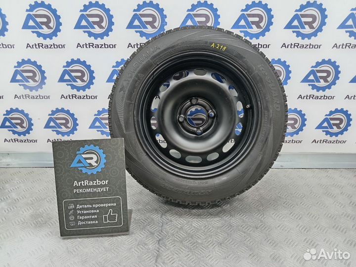 Запасное колесо Citroen 185/65/15 4x108