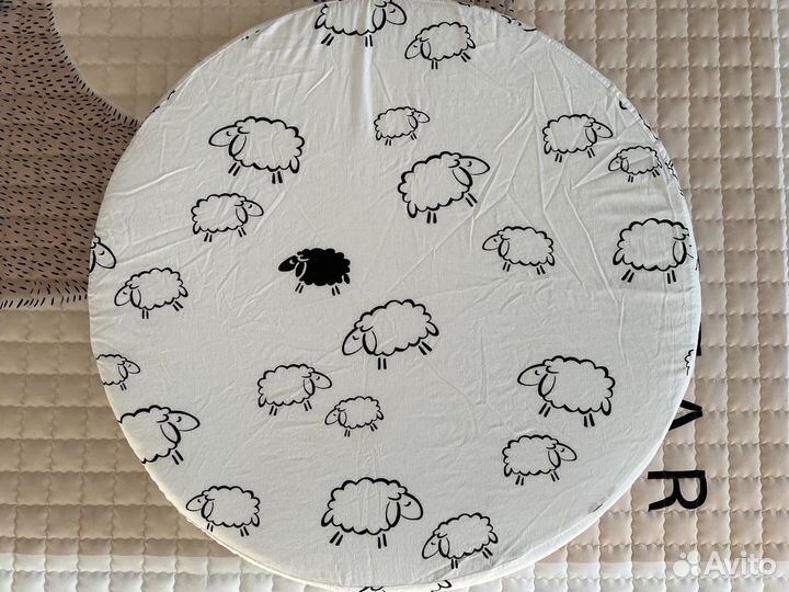 Матрас детский круглый