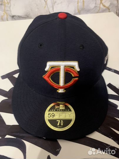Бейсболка new era 59 fifty Minnesota Twins