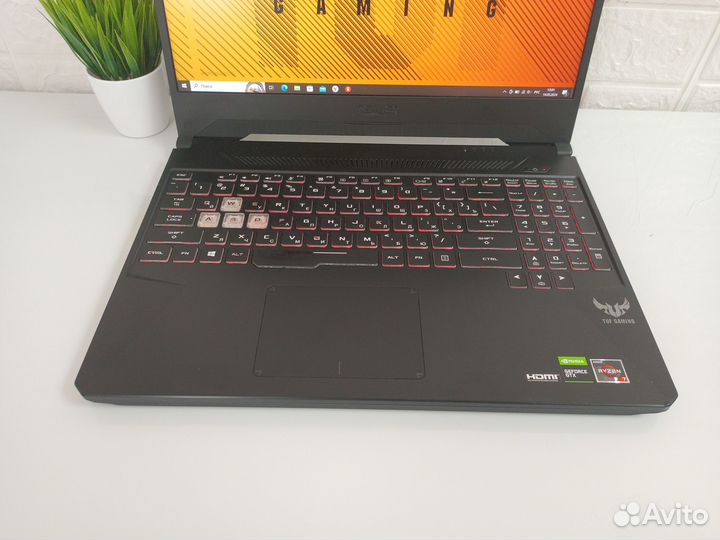 Игровой asus TUF GTX 1660 Ti/Ryzen 7/120 Гц