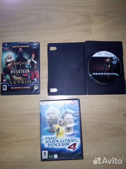 Игры на Dvd дисках (для компьютера лицензионные)
