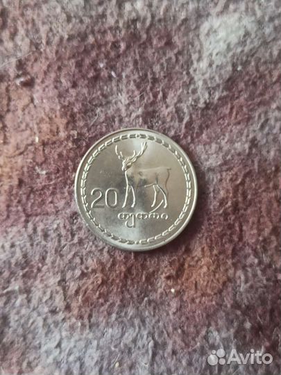 Монета Грузии 1993 год