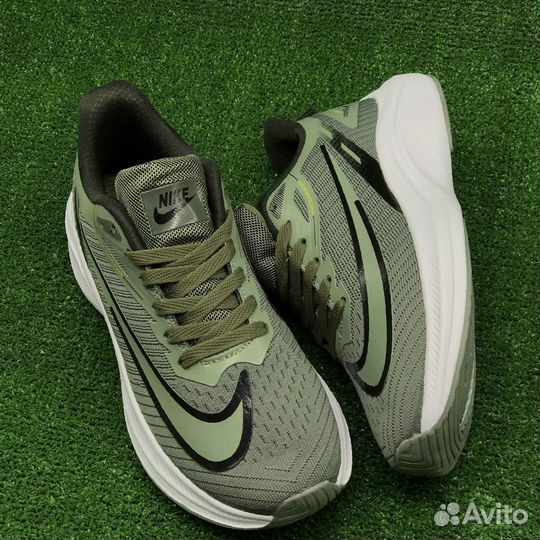 Легкие Зеленые Nike Сетчатые Кроссовки, 41-46