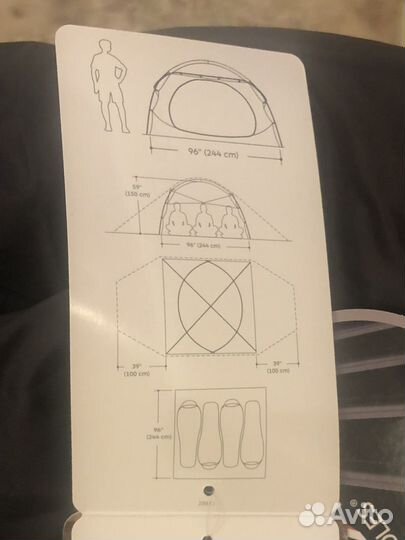 Палатка Marmot Halo на 4 человека