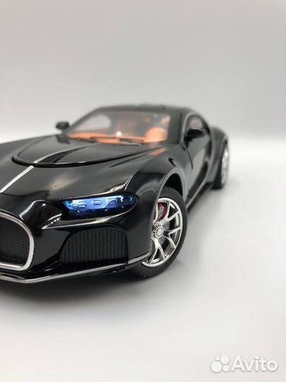 Модель автомобиля Bugatti Atlantic металл