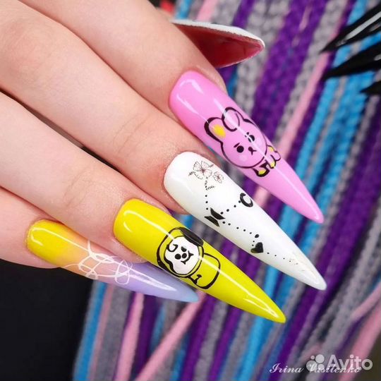 Маникюр, наращивание ногтей