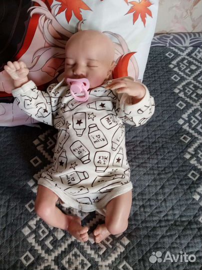 Кукла Реборн 50см. Мягконабивная кукла