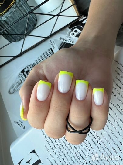 Маникюр с покрытием гель лак