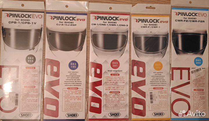 Pinlock Shoei Dks 056; 105; 301; 302; 303; 304