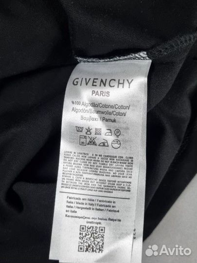 Футболка мужская givenchy