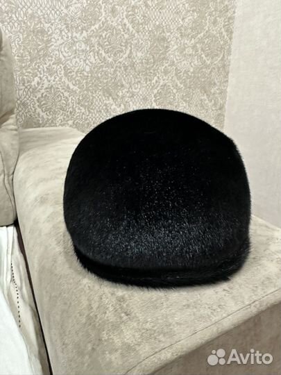 Меховая мужская кепка
