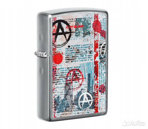 Зажигалка Zippo 49662 Anarchy Design Оригинал
