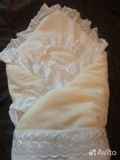 Конверт- одеяло на выписку зимний