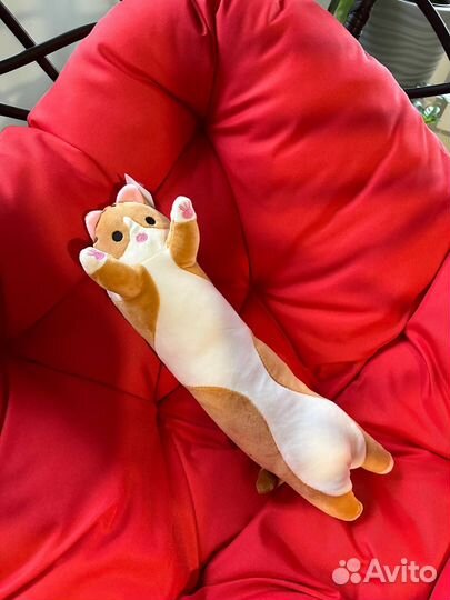 Игрушка кот сосиска 50 см