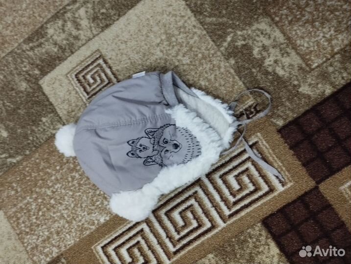 Шапка зимняя для мальчика