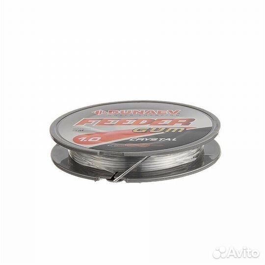 Dunaev Feeder Gum Clear 0.8mm (0.10-0.14)