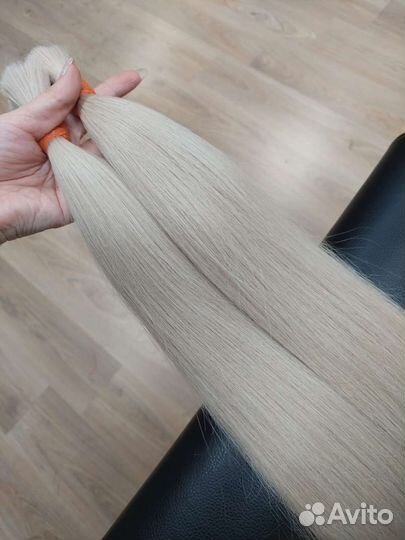 Волосы для наращивания 70 см блонд