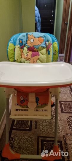 Стульчик для кормления chicco polly