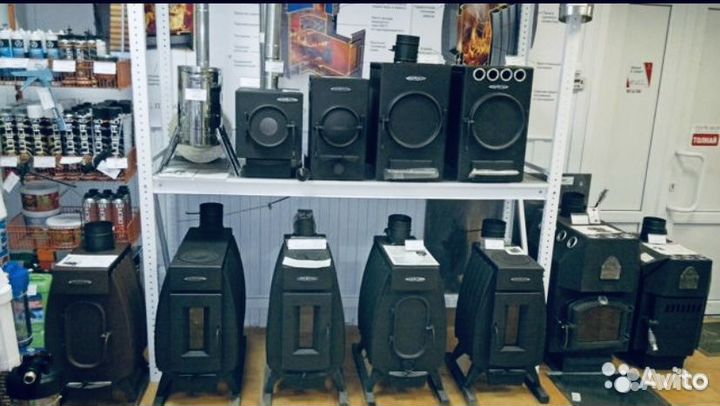 Печь для дома тмф Термофор Студент Уголь