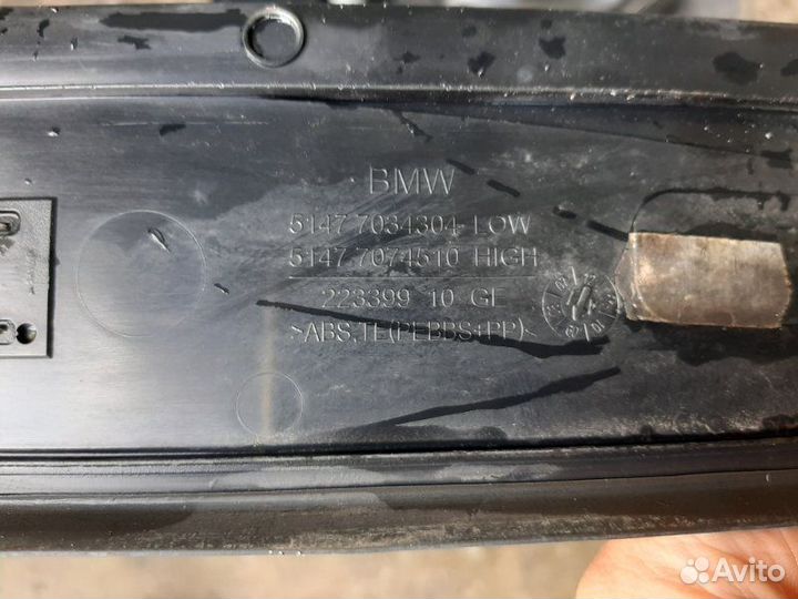 Накладка на порог передняя правая Bmw 525I E60