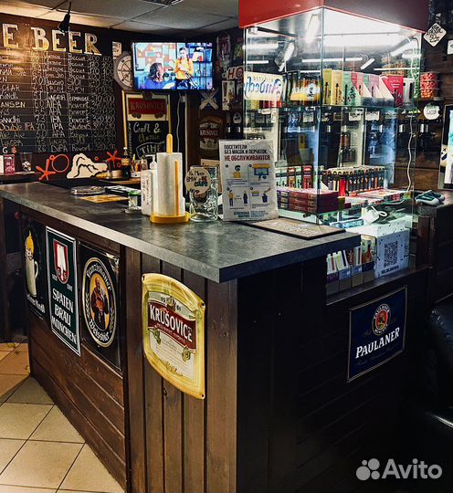 Магазин - Бар разливного пива и электронок