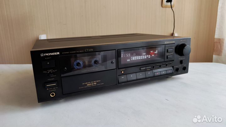Pioneer CT 656 кассетная дека,220 Вольт в отл.сост