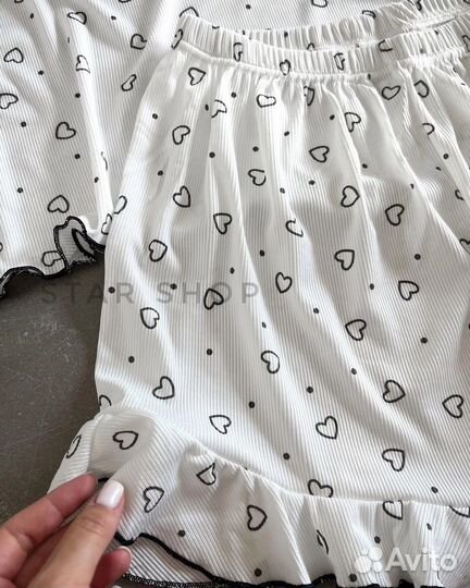 Пижамка шорты майка