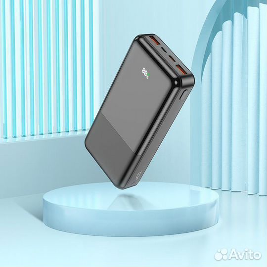 Новый повербанк 20000mah - hoco цифровой дисплей