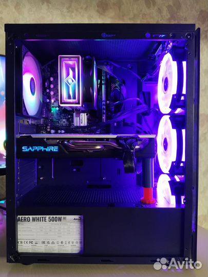 Игровой пк / intel core i3 10100F / RX580