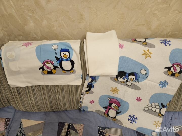 Постельное белье в детскую кроватку