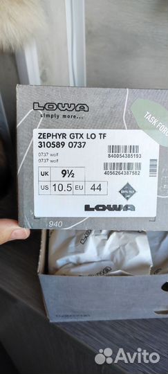 Lowa zephyr gtx lo tf