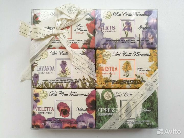 Nesti Dante набор мыла (Италия) 150гр * 6