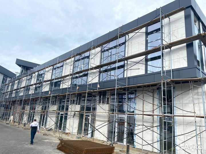 Алюминиевые окна, алюминиевые витражи