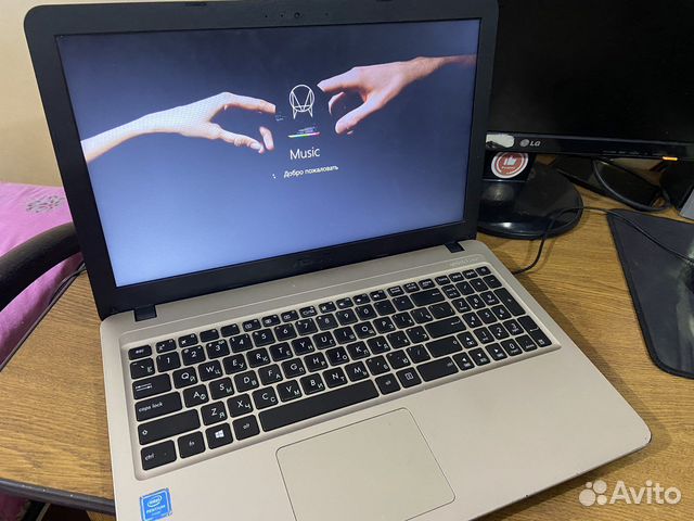 Ноутбук Asus k540 128gb/4gb