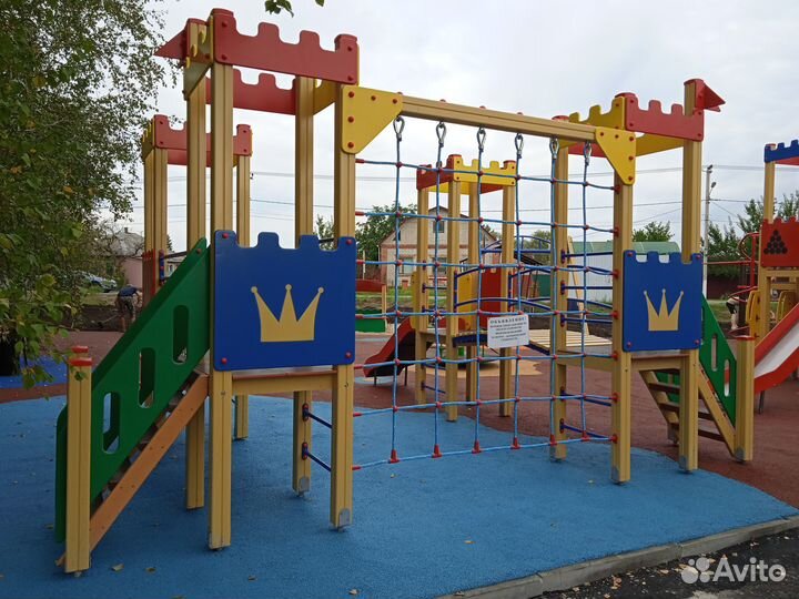 Обустройство детских игровых площадок