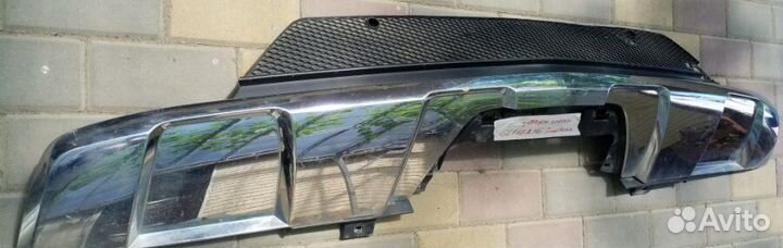 Накладка на бампер задняя нижняя Mercedes-Benz