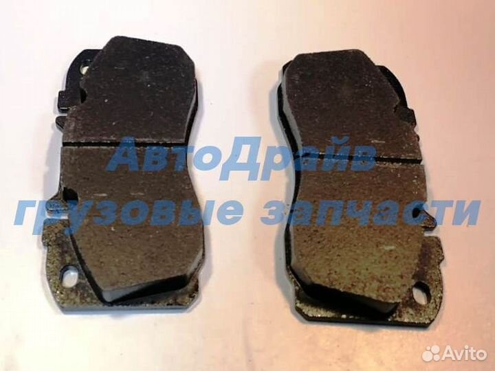 Накладки тормозные дисковые Ивеко еврокарго 175x86x22 мм