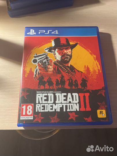 Диски на ps4 рдр2