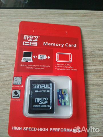 Карта памяти MicroSD