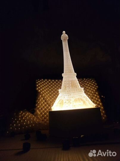 Ночник светильник 3D