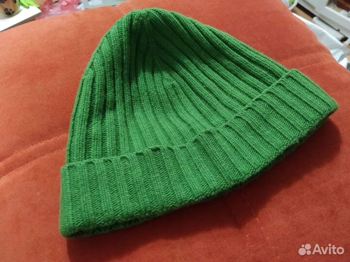 Шапка зелёная