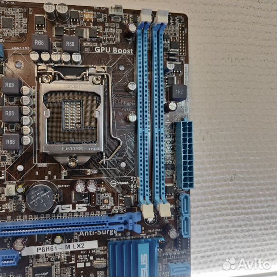 Материнская плата 1155 Asus P8H61-M LX2