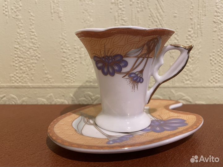 Yamasen gold collection 24ct Чайный сервиз