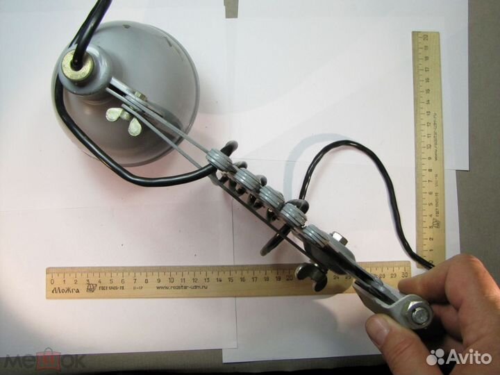 Лампа светильник раздвижной СССР 