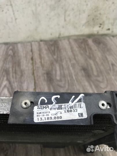 Радиатор кондиционера Opel Tigra B кабриолет Z18XE