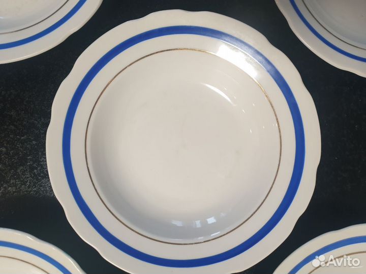 Глубокие тарелки 5 штук