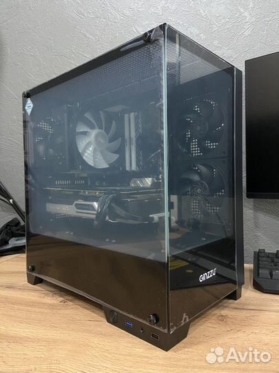 Игровой пк ryzen 5 3600/rtx2070super/16гб/1тб