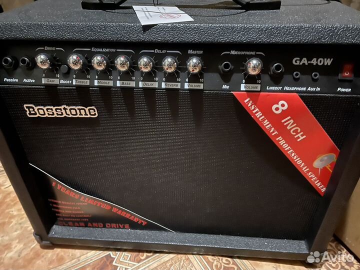 Гитарный усилитель bosstone GA-40W