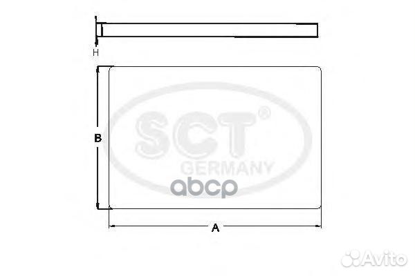 Фильтр салона SCT SA-1283 SA1283 SCT