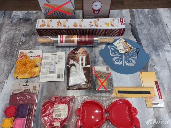 Наборы инструментов для работы с тестом Tescoma